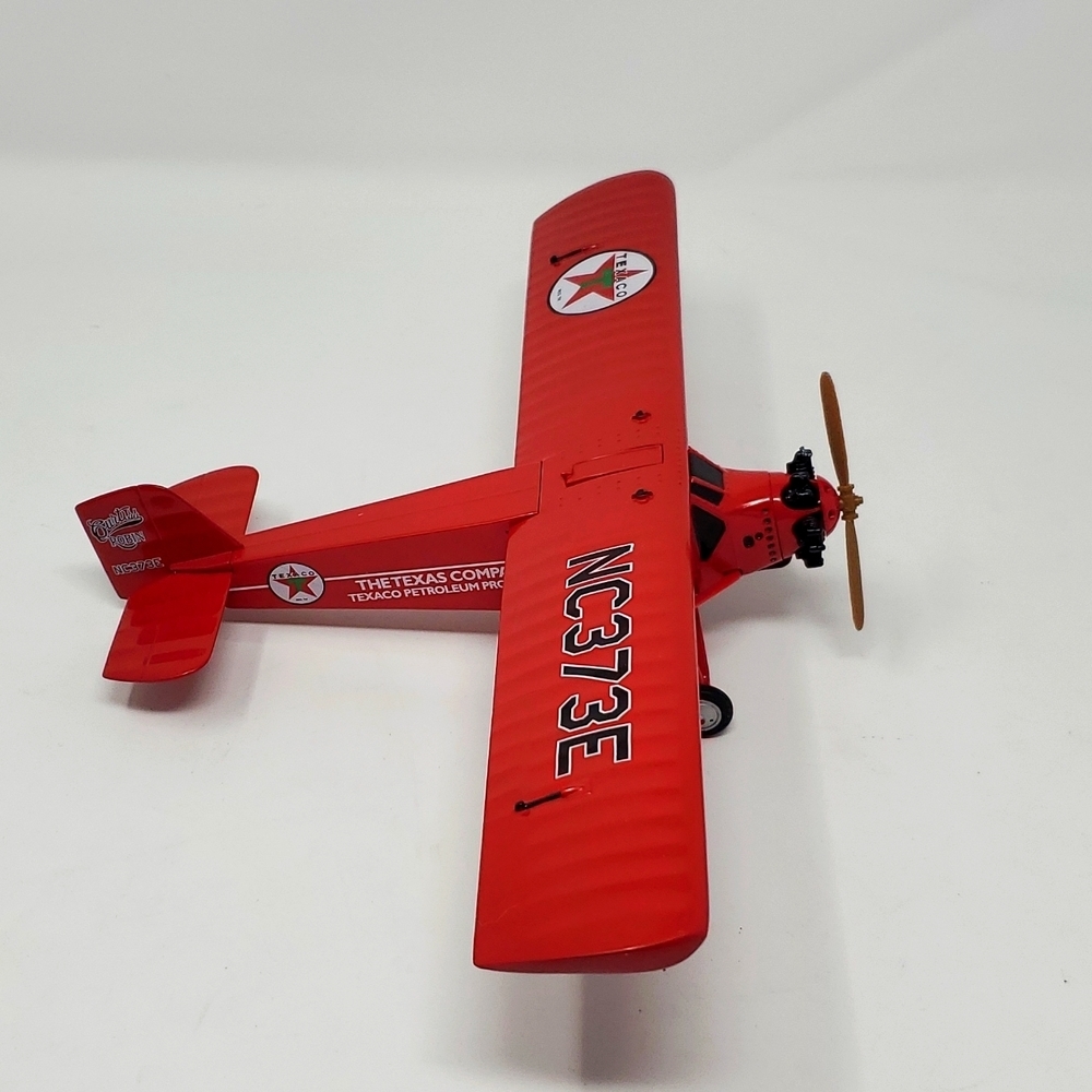 Wings of Texaco Airplane  Coin Bank Red